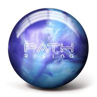 Pyramid Path Rising Bowling Ball (Purple/Steel Blue, 10lb)