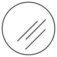 Adhesive Label Mailing Seals, Permanent Adhesive, 1-1/2-Inch in Diameter, Clear, Roll of 5000 (22868Y)