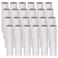 Skelang 24 Pcs 4" Tall Candle Socket Covers Candle Covers Sleeves Fit to Most Chandeliers, Chandeliers Base, Chandelier Covers