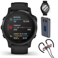 Garmin Fenix 6S PRO GPS Smartwatch (010-02159-13) + Wireless Sport Earbuds & More