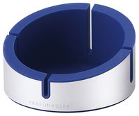 Just Mobile AluCup Grande Deluxe Desktop Stand Charger for iPhones - Retail Packaging - Blue
