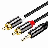 2 RCA to 3.5mm Audio Cable, Audio Stereo Subwoofer Cable for Car Audio/Stereo/Speaker/Hi-Fi/Smartphone, JH-Link 3.5mm to RCA Stereo Cable