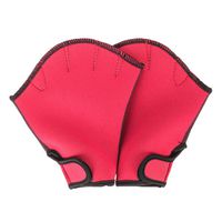 Togethor Bathroom Accessories Sets -1pair Swimming Surfing Diving Training Hand Flippers Swim Finger Frog Webbed Gloves