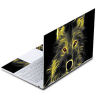 MightySkins Skin Compatible with Google Pixelbook - Neon Wolf | Protective, Durable, and Unique Vinyl Decal wrap Cover | Easy to Apply, Remove, and Change Styles | Made in The USA