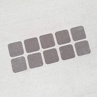 Rounded Square Match Strikers 1.50" - Honeycomb Pattern
