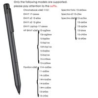 Active Stylus Pen for HP Specter X360 Envy X360 Pavilion x360 Spectre x2 ENVY x2 Laptop-"Specified Model"-Please Check Your Model,Don't just look at this title, see ② in the description (Indigo Black)