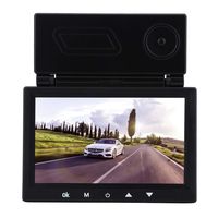 BOOMdan Dash Cam GOODTS Full HD 1080P Mini Car Camera Driving Recorder 2.4 inch Screen 170°Wide Angle, Dashboard Camera with G-Sensor Loopw Camera, AM/FM/MP3/USB/Subwoofer,Aux Input,Mirror Link (Gold)