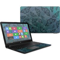 Mightyskins Skin Compatible with Hp 15t Laptop 15.6" (2017) - Dark Butterfly | Protective, Durable, and Unique Vinyl Decal Wrap Cover | Easy to Apply, Remove, and Change Styles | Made in The USA