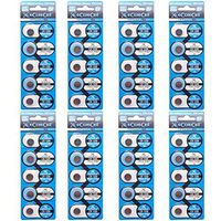 eCoreCell (40pcs) CR1220 5012LC 3V 3 Volt Lithium Single Use Non-Rechargeable Button Coin Cell Battery