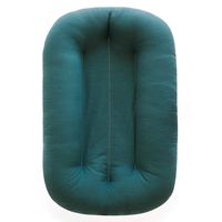 Snuggle Me Organic Bare | Baby Lounger & Infant Floor Seat | Newborn Essentials | Organic Cotton, Fiberfill | Moss