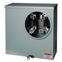 Square D by Schneider Electric UHTRS223A 200A Ringless Underground Meter Socket With Horn Bypass