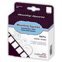 Scrapbook Adhesives by 3L Permanent Mounting Squares, 1000-Pack