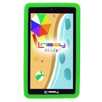 LINSAY New F7XHDKIDSGREEN Quad Core with Green Defender Case Dual Cam 8 GB Android 4.4 Kit Kat