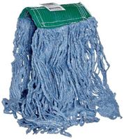 Rubbermaid Commercial Super Stitch Blend Mop, Medium, Blue, FGD25206BL00