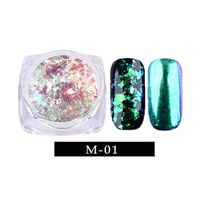Nail Art,Putars Fashion Gorgeous Nail Art Mirror Powder Manicure Chrome Pigment Glitters