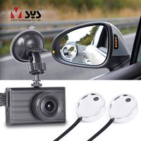 VSYSTO Dash Cam DVR System 1080P Front & Side View Blind Spot Waterproof Lens,Night Vision,G-Sensor Camera for Car/Bus/Trailer/RV/Truck