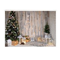 Kaimu Portable Print Christmas Style Collapsible Photography Background For Shooting Party Games & Activities