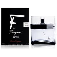 F by Ferragamo Black By Salvatore Ferragamo For Men Eau De Toilette Natural Spray, 3.4 Fl Oz/100 ml