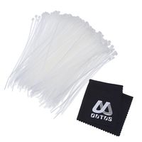 Outus Nylon Cable Zip Ties Self-Locking 4 Inch, 1000 Pack