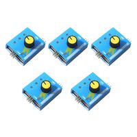 5pcs RC Helicopter Motor Servo Tester, Aeromodelling Remote Speed Controller Server Electrical Equipment CCPM Servo Consistency Master with 3 Mode Indicator Input Voltage 4.8-6V
