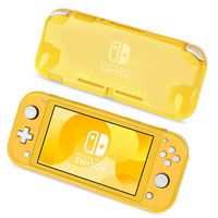 Case for Nintendo Switch Lite, YCCTEAM TPU Cover Case Soft Matte Bumper Case Ultra-Thin for Nintendo Switch Lite Translucent Shock-Proof Case Cover-Yellow