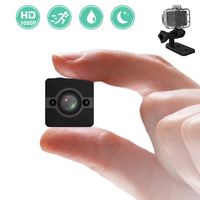 DareTang Waterproof Mini Hidden Spy Camera, 1080P HD , 155° Wide lens, Black