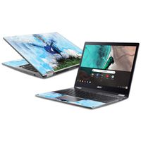 MightySkins Skin Compatible with Acer Chromebook Spin 13 (2018) - Crossroads | Protective, Durable, and Unique Vinyl Decal wrap Cover | Easy to Apply, Remove, and Change Styles | Made in The USA