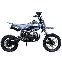 X-PRO 110cc Dirt Bike Pit Bike Kids Dirt Pitbike 110 Dirt Pit Bike，Blue