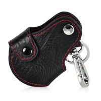 Genuine Leather Remote Key Chain Holder Case Cover Fob for BMW Mini Cooper R55 R56 R57 R60
