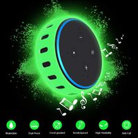 Case/Cover/Sleeve for Amazon Eco Dot 3rd Generation,Latest Silicone Protective Case Shock Proof [Anti-Lost][Ultra Light] Flexible Skin Holder for All-New Echo Dot (Glowgreen)