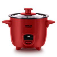 Dash DRCM100XXRD04 Rice Cooker, Red