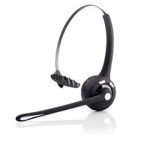 kiwitatá Truck Driver Wireless Bluetooth Headset with Microphone Over Ear Noise Cancelling Office Single Ear Headphones for Skype,iPhone,Android Phones and Call Center