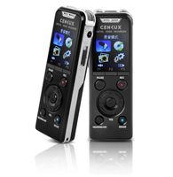 CENLUX Digital Voice Recorder Microphone HD Recording MP3 Player with Built-in Speaker Noise Cancellation Mic 16GB Memory