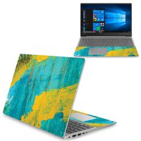 MightySkins Skin Compatible with Lenovo Ideapad 330S 15" (2018) - Acrylic Blue | Protective, Durable, and Unique Vinyl Decal wrap Cover | Easy to Apply, Remove, and Change Styles | Made in The USA