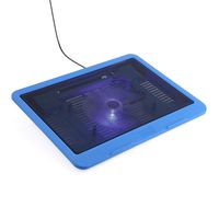 Asixx Pad Cooler, Laptop Cooling Pad or Cooling Pads Built-in Big Fan (Diameter200 x 20mm) with Blue LEDs(Blue)