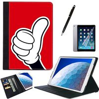 LJX iPad 2 3 4 Case Cover Mickey Mouse PU Leather Wallet Kickstand Flip Cover Card Slots Protective Flip Shockproof Heavy Duty Shell for Apple iPad 2th/3th/4th Generation#A