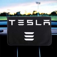ROCCS Tesla Screen Protection Cover, Black Center Console Display Sleeve Protector Film Protector for Tesla Model 3