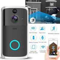 Nabsna Visual WiFi Doorbell Intelligent Electronic Surveillance Camera Anti-Theft Household Kits