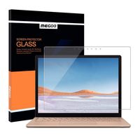 MEGOO Tempered Glass Screen Protector for Microsoft Surface Laptop 3 (15 inch), Easy Installation, Anti-Scratch, Ultra Clear Screen Protector for Surface Laptop 3