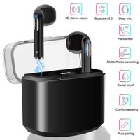 Wireless Earbuds with Charging Case Bluetooth Headphones Wireless Sports Earbuds with Mic, Waterproof Earbuds Wireless Earphone Bluetooth Earbuds Stereo Compatible iOS Android for Smartphone