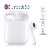Bluetooth 5.0 Wireless Earbuds Headsets Bluetooth Headphones 3D Stereo IPX5 Waterproof Pop-ups Auto Pairing Fast Charging