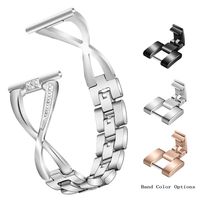 Valchinova Compatible with 2019 40mm SM-R500 Samsung Galaxy Watch Active Band Replacement Metal Bracelet Wristband Strap Accessory (Silver)