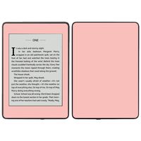 MightySkins Skin Compatible with Amazon Kindle Paperwhite 2018 (Waterproof Model) - Solid Blush | Protective, Durable, and Unique Vinyl Decal wrap Cover | Easy to Apply, Remove| Made in The USA