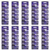 S&MO 100PCS AG12 LR43 386A SR43 386 SR1142 BSR43H Alkaline Batteries Button Cell Coin