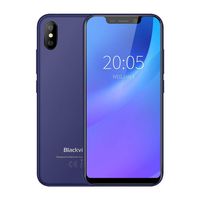 for OUKITEL C8 3G Smartphone 5.5inch 2.5D Android 7.0 Quad Core 2GB+16GB 8.0MP Cellphone (Purple)