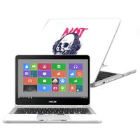 MightySkins Skin Compatible with Asus Chromebook Flip C302CA 12.5" (2016) - Not to Be | Protective, Durable, and Unique Vinyl Decal wrap Cover | Easy to Apply, Remove | Made in The USA