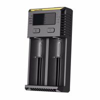 NITECORE i2 2016 Version Intellicharger Universal Smart Battery Charger For Li-ion/IMR/Ni-MH/Ni-Cd 26650 22650 18650 Batteries Charging