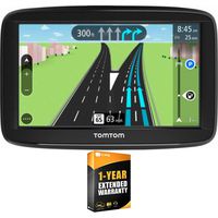 TomTom (1AA5.019.01 Automobile Portable 5" GPS Navigator w/Lifetime Traffic and Lifetime Maps + 1 Year Extended Warranty