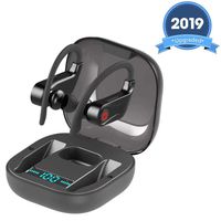 Wireless Earbuds Bluetooth 5.0, Sports Bluetooth Headphones 50H Playtime in-Ear TWS Stereo HiFi Sound Bluetooth Earbuds Wireless Earphones with Charging Case