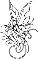 ELKS Unique Design Beautiful Fairy CAR Decal Sticker, Purple, 6 Inch, Die Cut Vinyl Decal, for Windows, Cars, Trucks, Toolbox, Laptops, MacBook-virtually Any Hard Smooth Surface